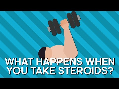 Steroid effects on muscle building
